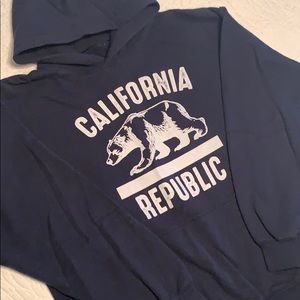 Like NEW Bowery CALIFORNIA REPUBLIC Hoodie Sz L